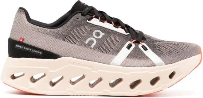 On Running Cloudeclipse logo-print sneakers Neutrals