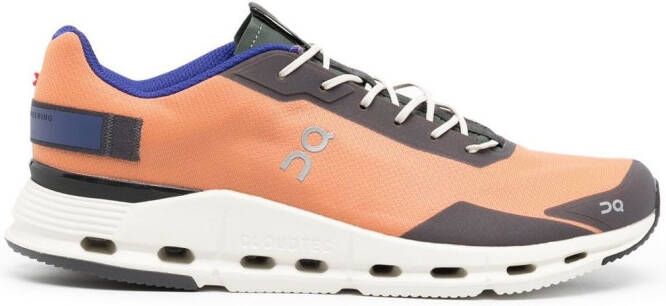 On Running Cloudnova lace-up sneakers Orange