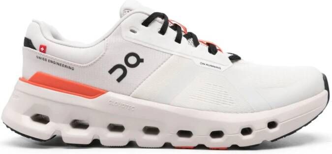 On Running Cloudrunner mesh sneakers White