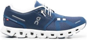 On Running logo-print low-top sneakers Blue