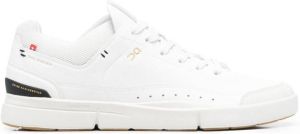 On Running low-top lace-up sneakers White