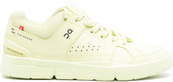 On Running The Roger Clubhouse lace-up sneakers Yellow