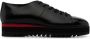 Onitsuka Tiger leather lace-up shoes Black - Thumbnail 1