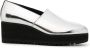 Onitsuka Tiger Wedge-S patent leather loafers Silver - Thumbnail 1