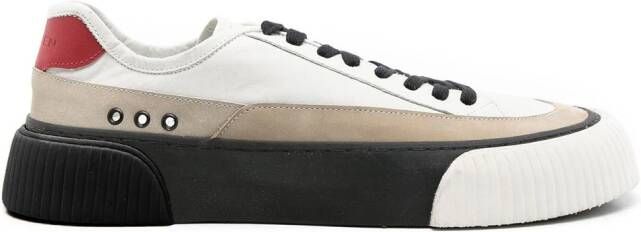 Osklen colour-block panelled sneakers Neutrals