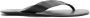 Osklen leather E-Basics flip flops Black - Thumbnail 1