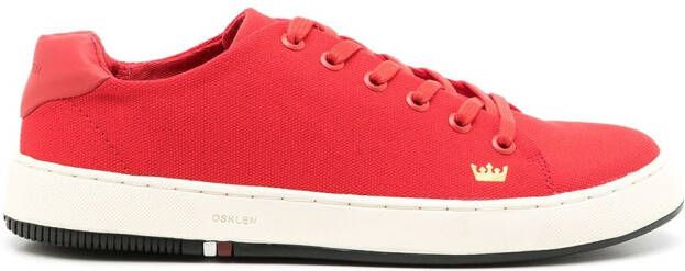 Osklen logo low-top sneakers Red