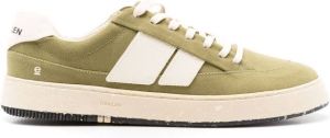Osklen low-top side-stripe sneakers Green
