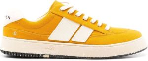 Osklen side-stripe low-top sneakers Yellow