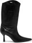 OUR LEGACY 80mm slip-on knee-length boots Black - Thumbnail 1