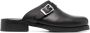 OUR LEGACY buckle detail slip-on shoes Black - Thumbnail 1