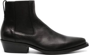OUR LEGACY Cyphre leather ankle boots Black