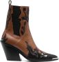 Rabanne Santiag cowboy boots Brown - Thumbnail 1