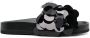 Rabanne Sparkle disc-detailing sandals Black - Thumbnail 1