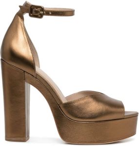 PAIGE Camryn platform heel Gold