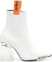 Palm Angels block-heel ankle boots White - Thumbnail 1