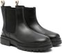 Palm Angels Kids Chelsea leather boots Black - Thumbnail 1