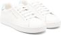 Palm Angels Kids low-top leather sneakers White - Thumbnail 1