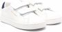 Palm Angels Kids touch-strap leather trainers White - Thumbnail 1