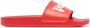 Palm Angels logo-print slides Red - Thumbnail 1
