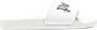 Palm Angels logo-print slides White - Thumbnail 1