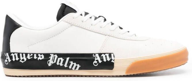 Palm Angels New Vulcanized low-top sneakers White