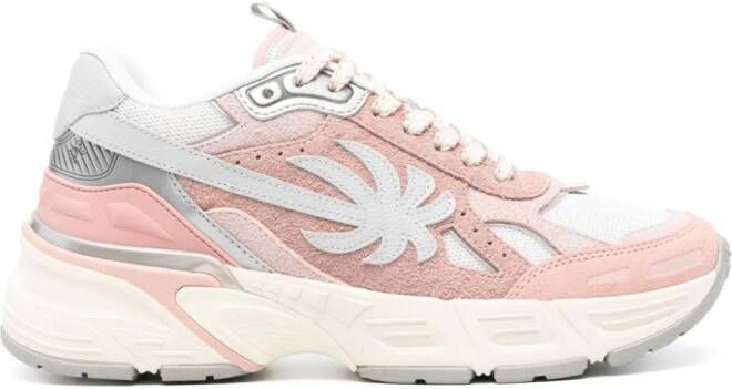 Palm Angels PA 4 suede sneakers Pink