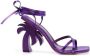 Palm Angels Palm Beach lace-up sandals Purple - Thumbnail 1