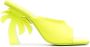 Palm Angels Palm Heel 110mm leather mules Yellow - Thumbnail 1