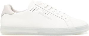 Palm Angels Palm One leather sneakers White
