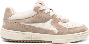 Palm Angels panelled lace-up sneakers Neutrals