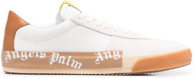 Palm Angels panelled low-top sneakers White
