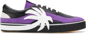 Palm Angels side logo-patch sneakers Purple