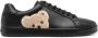 Palm Angels teddy motif low-top sneakers Black - Thumbnail 1