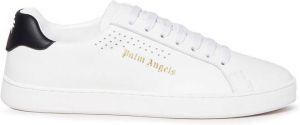 Palm Angels Tennis logo-embossed low-top sneakers White