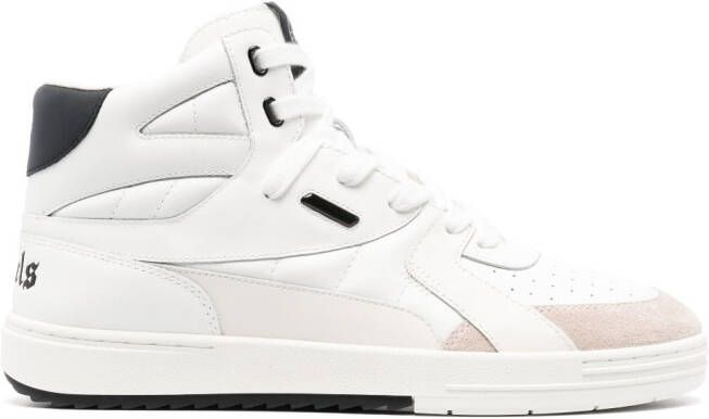 Palm Angels University mid-top sneakers White