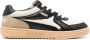 Palm Angels University panelled leather sneakers White - Thumbnail 1