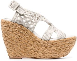 Paloma Barceló 125mm open-toe sandals White