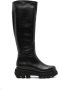 Paloma Barceló 60mm knee-high leather boots Black - Thumbnail 1
