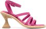 Paloma Barceló 85mm open-toe sandals Pink - Thumbnail 1