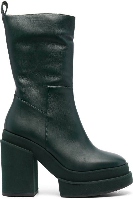 Paloma Barceló block-heel 12cm boots Green
