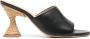 Paloma Barceló Brigite 90mm jute heel sandals Black - Thumbnail 1