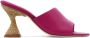 Paloma Barceló Brigite leather mules Pink - Thumbnail 1