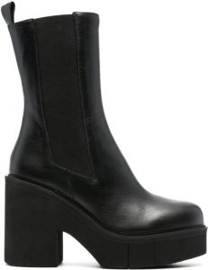 Paloma Barceló Celia 110mm leather boots Black