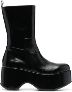 Paloma Barceló Eider Malory leather boots Black