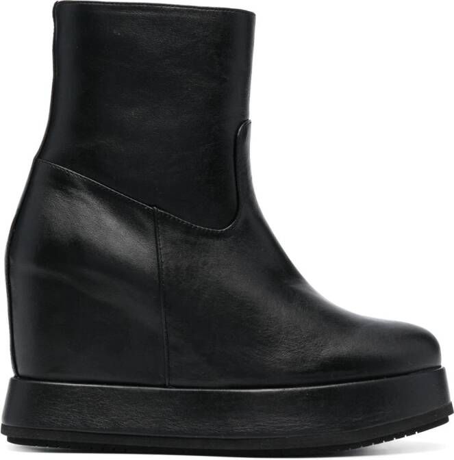 Paloma Barceló Ivey 210mm wedge boots Black