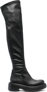 Paloma Barceló Jessie thigh-high boots Black