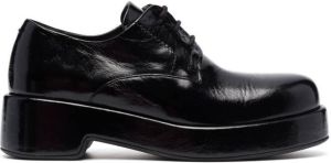 Paloma Barceló leather Oxford shoes Black