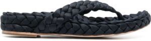 Paloma Barceló Nea braided thong-strap sandals Blue