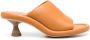 Paloma Barceló open-toe leather mules Brown - Thumbnail 1